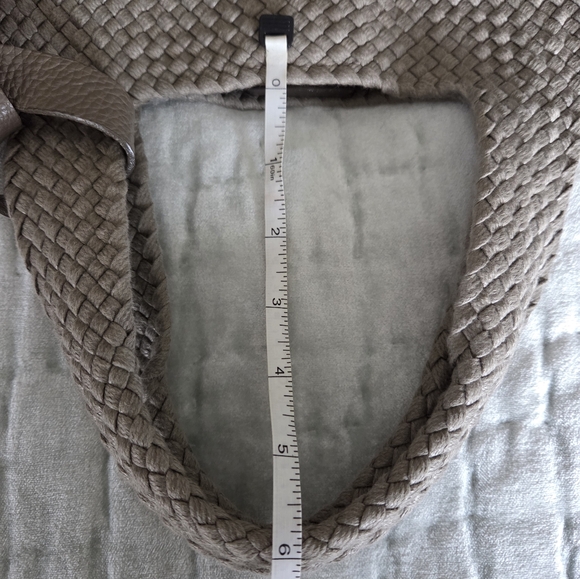 120% Lino woven tote bag, taupe - Picture 11 of 11